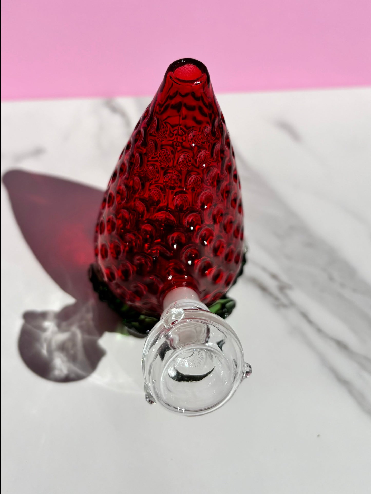 Strawberry Dreams Glass Pipe