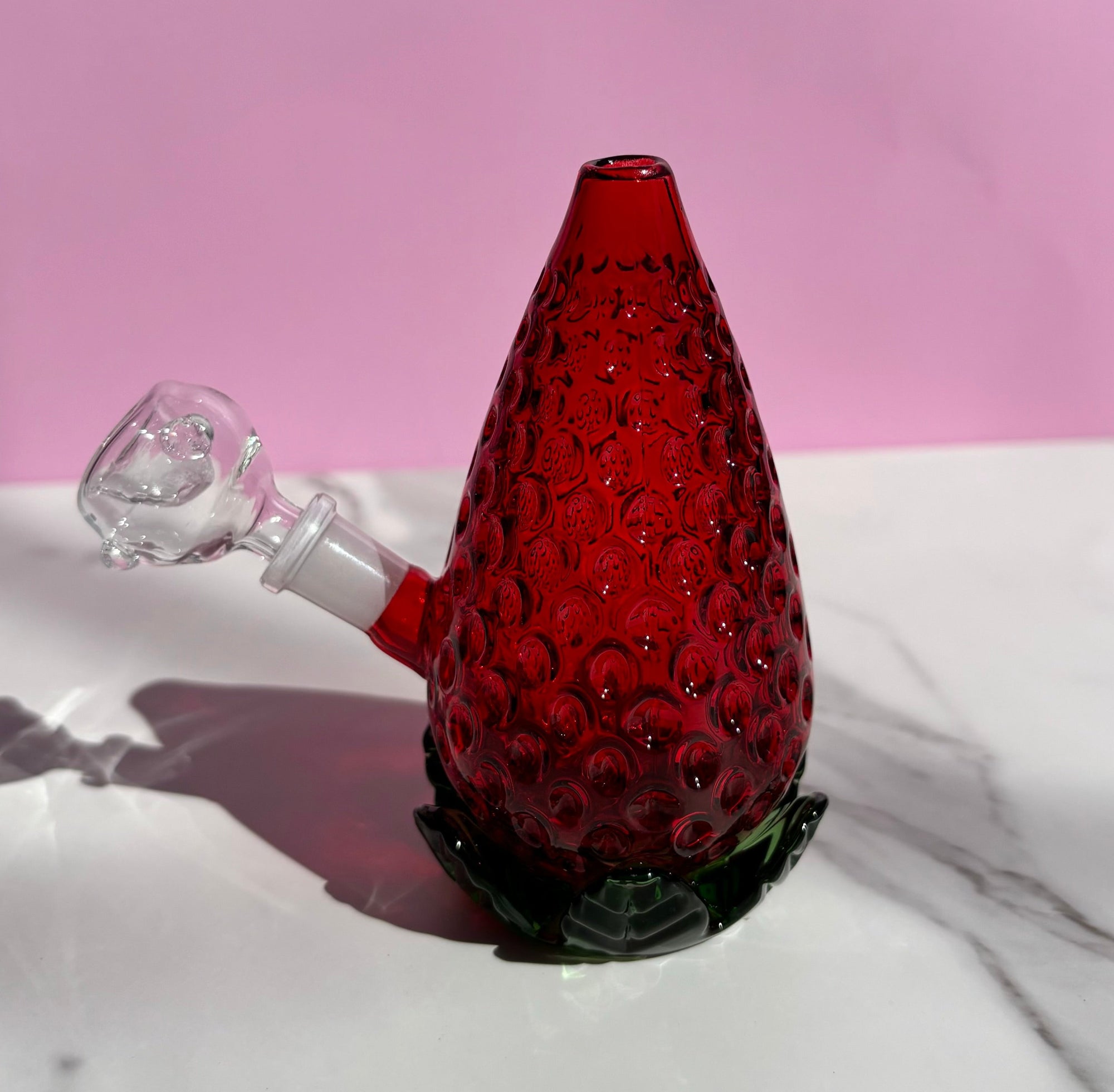 Strawberry Dreams Glass Pipe