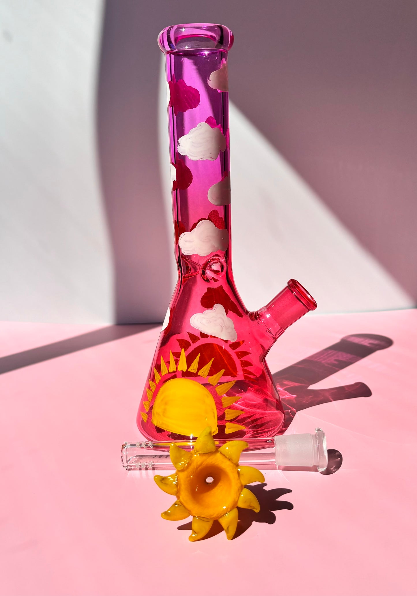 Sunset Bliss Bong (Handpainted)