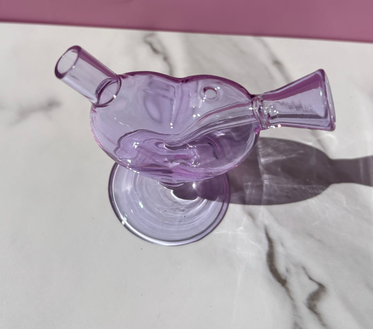 Heart's Desire Mini Glass Pipe