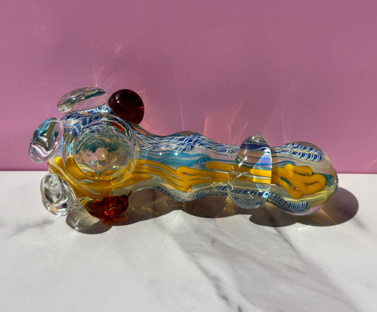 Swirl hand pipe