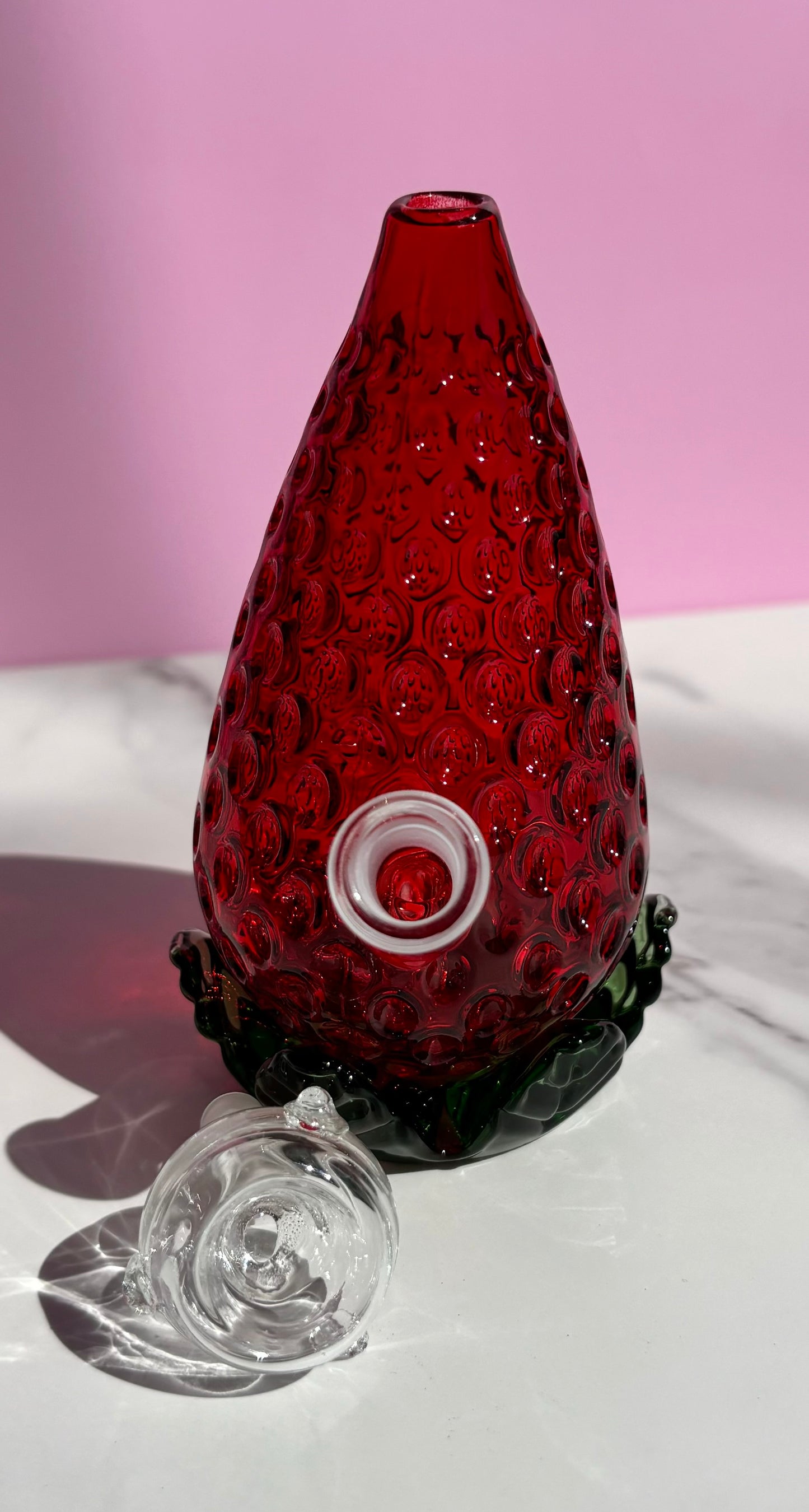 Strawberry Dreams Glass Pipe