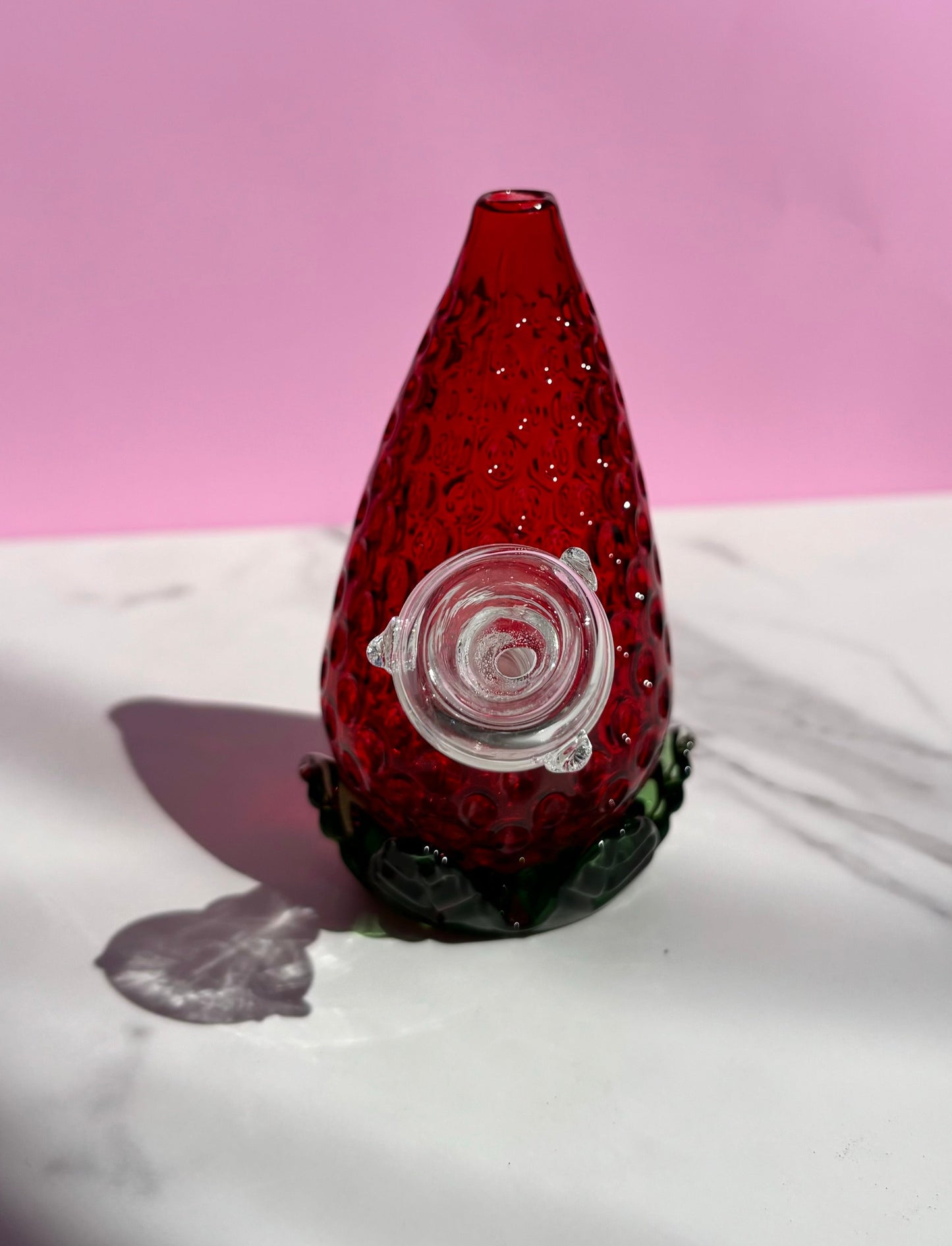 Strawberry Dreams Glass Pipe