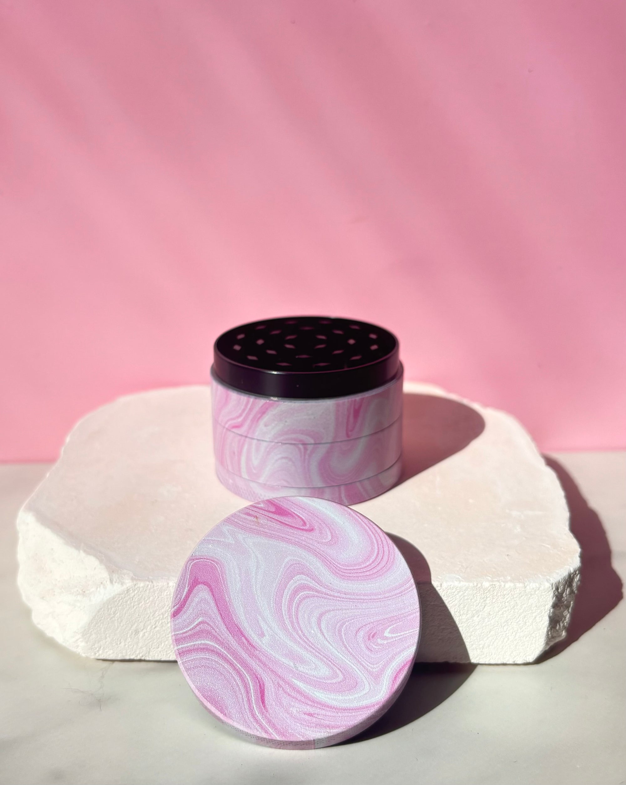 Pink Marble Grinder