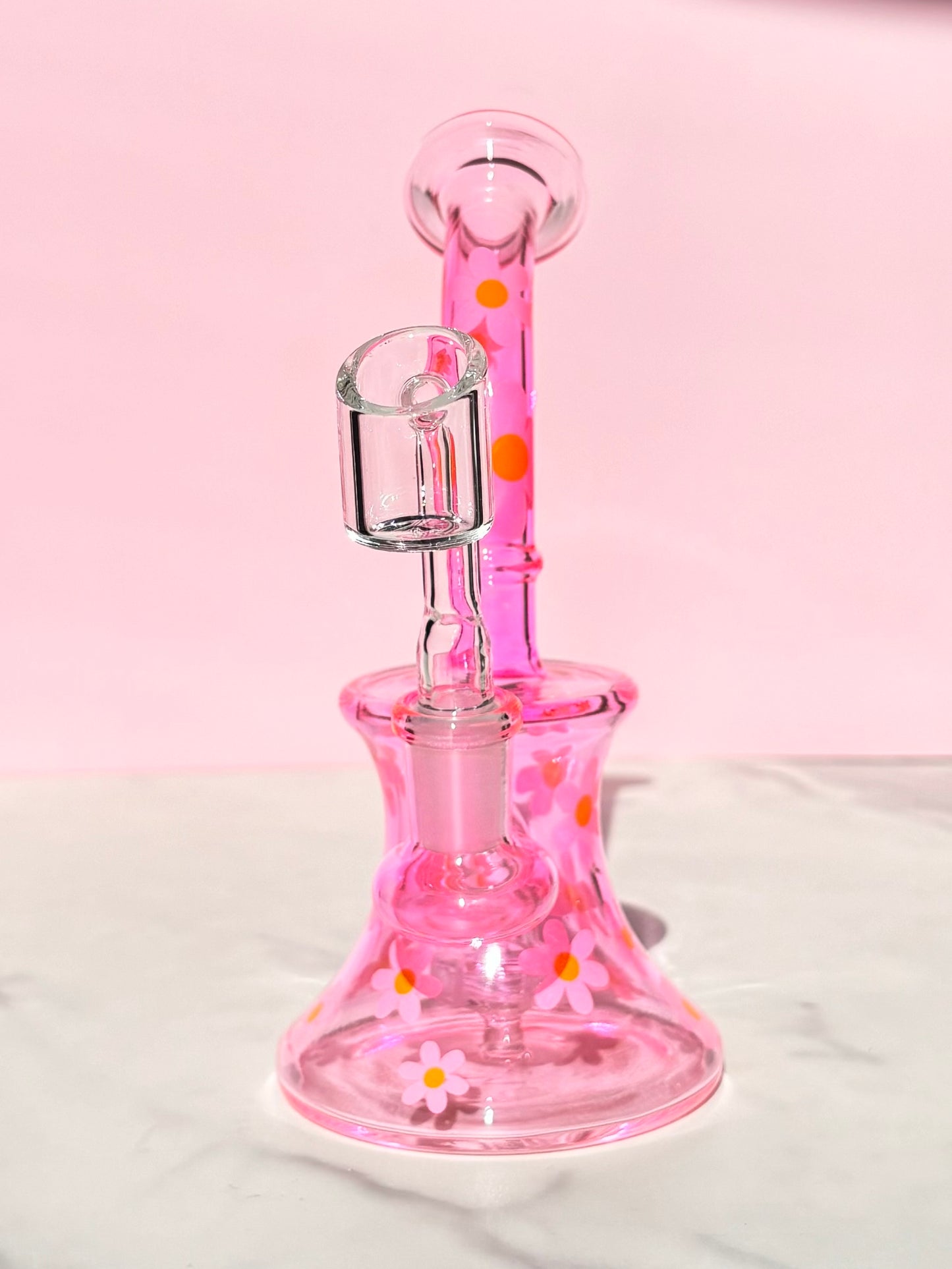 Pink Daisy Dab Rig