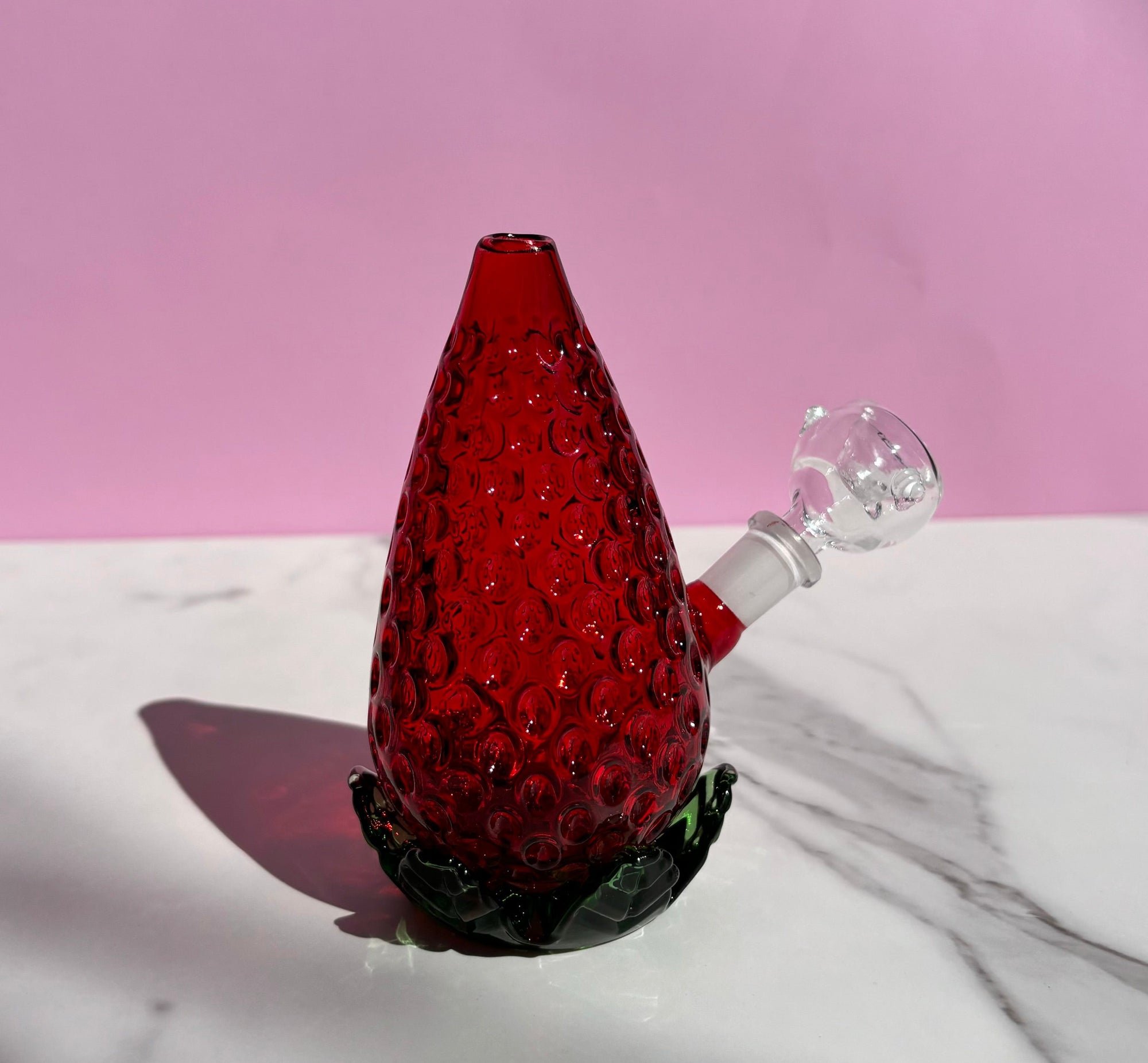 Strawberry Dreams Glass Pipe