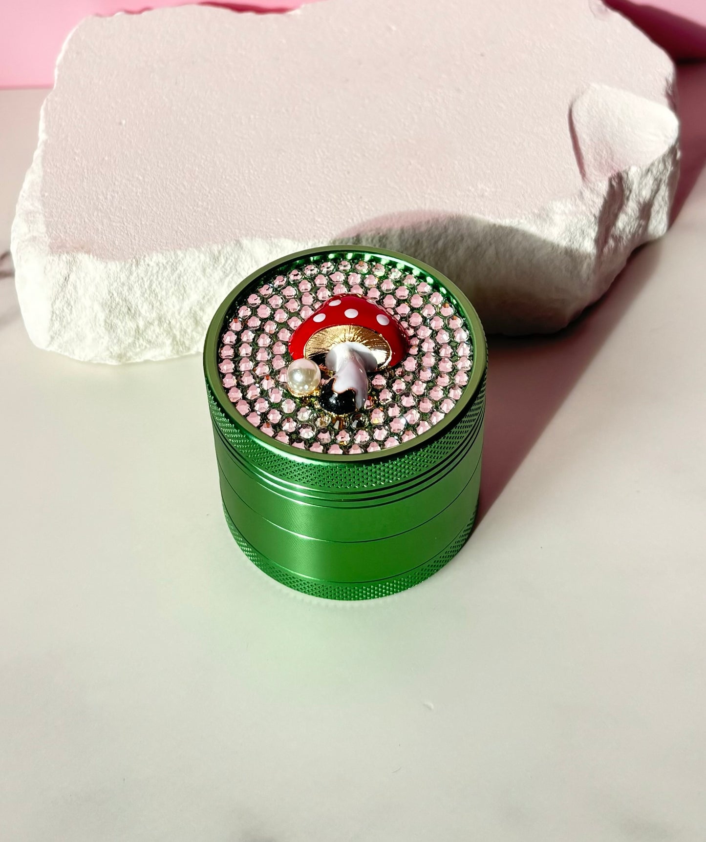 Green Mushroom Grinder