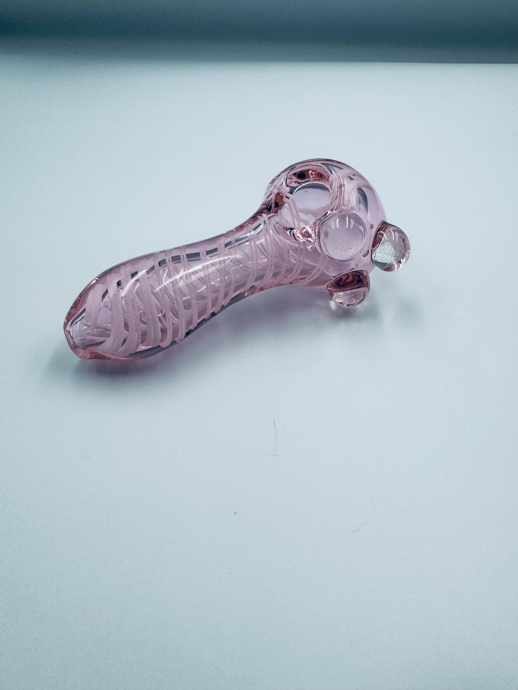 Pink hand pipes