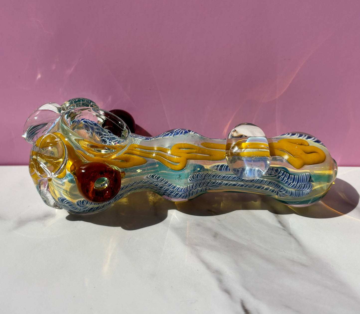 Swirl hand pipe