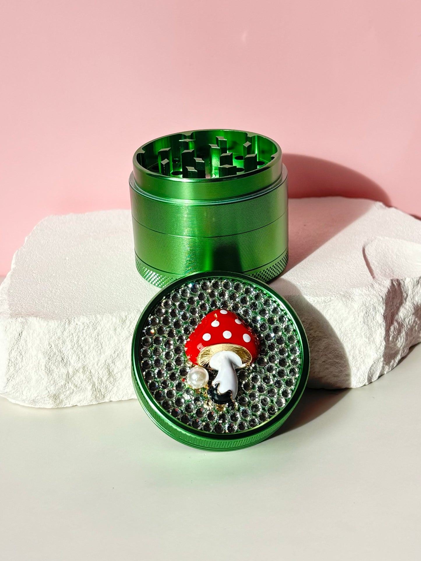 Green Mushroom Grinder