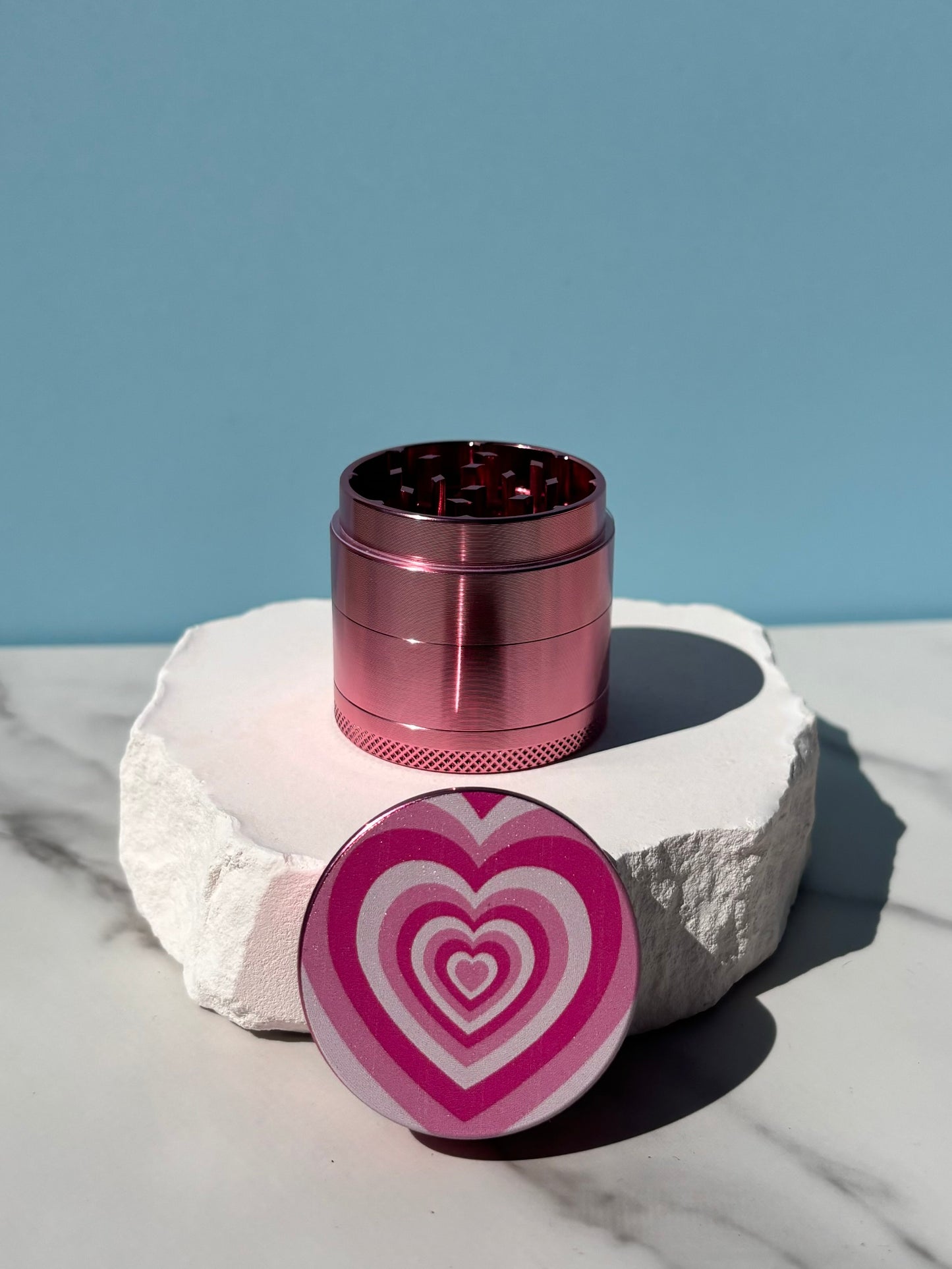 Mini heart grinder